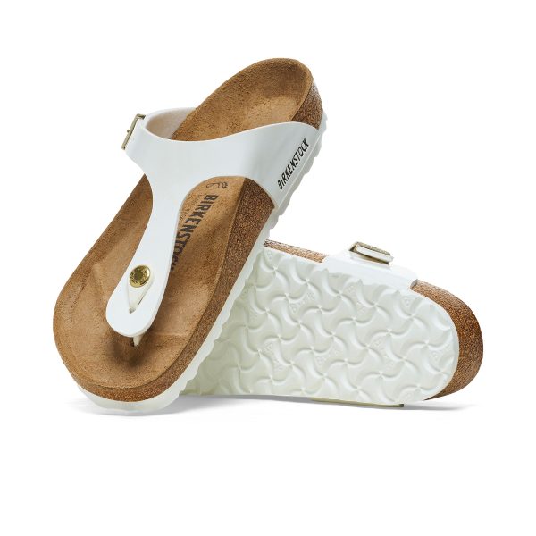 Gizeh Patent White Birko-Flor - Image 4