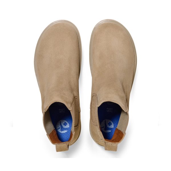 Highwood M Taupe Suede Leather - Image 3