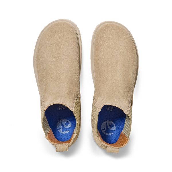 Highwood W Taupe Suede Leather - Image 3