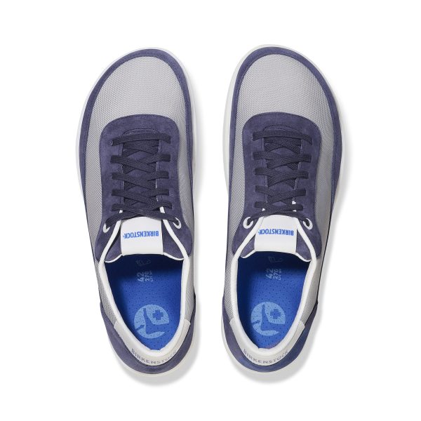 Honnef City Indigo/Stone Coin Nylon Mesh/Suede Leather - Image 3