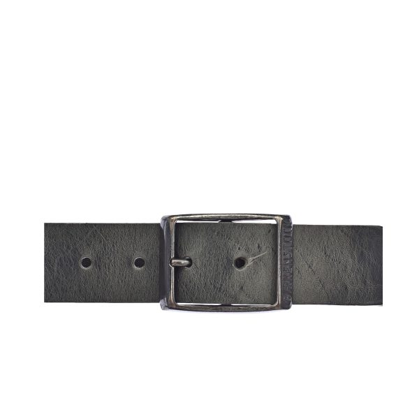 Kansas Grey Oiled Leather 35mm One Size - Image 3