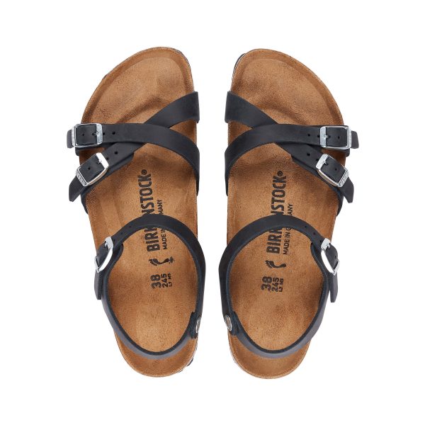Kumba Black Oiled Leather - Image 3