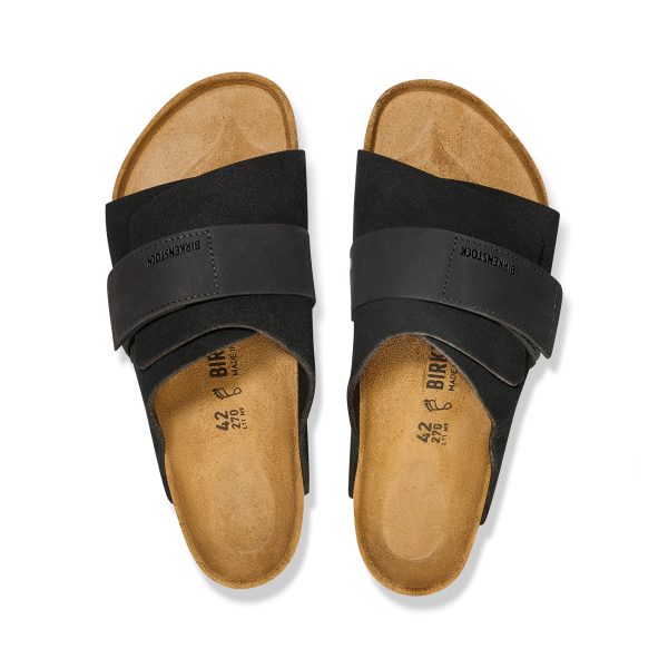 Kyoto Black Suede/Nubuck Leather - Image 3
