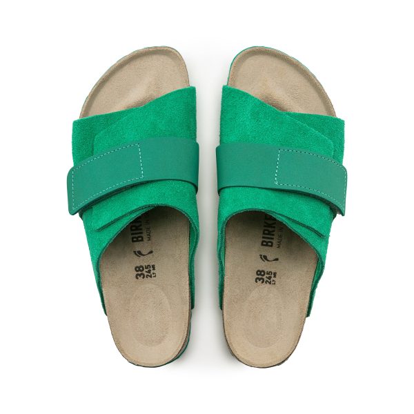 Kyoto Bold Green Suede/Nubuck Leather - Image 3