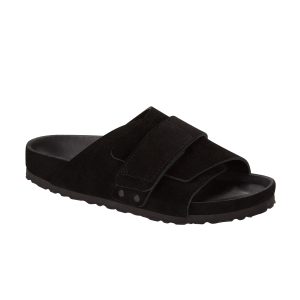 Kyoto Exquisite Black Suede Leather