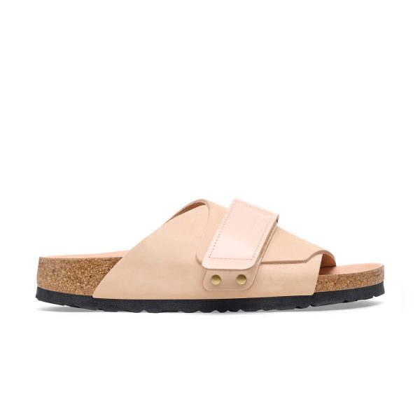 Kyoto High Shine New Beige Nubuck Leather - Image 2