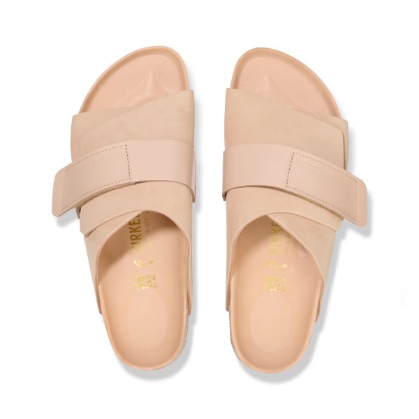 Kyoto High Shine New Beige Nubuck Leather - Image 3