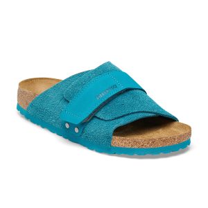 Kyoto Deep Turquoise Suede/Nubuck Leather