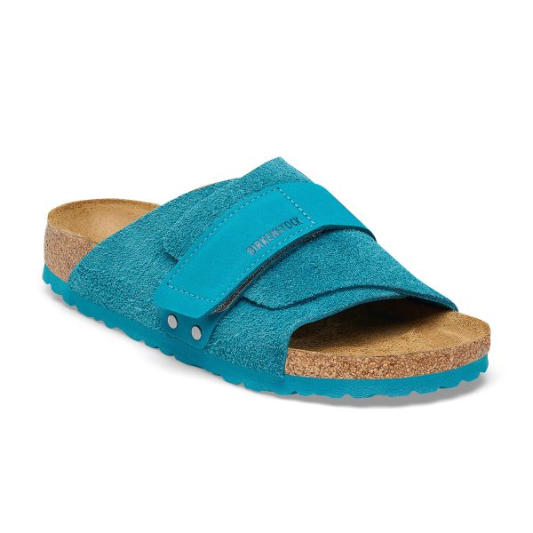 Kyoto Deep Turquoise Suede/Nubuck Leather