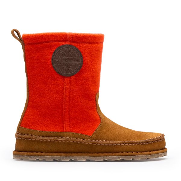 Lahti Mink/Flame Wool/Suede Leather - Image 2