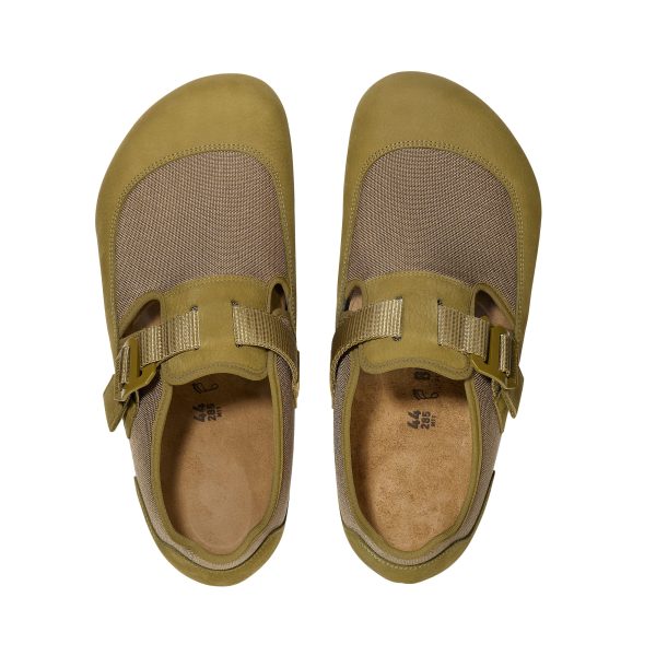 London Nova Pine Green Textile/Nubuck Leather - Image 3