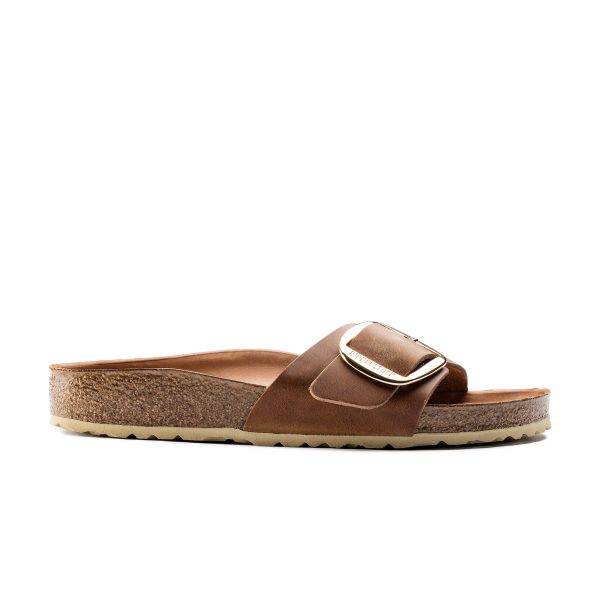 Madrid Big Buckle Cognac Oiled Leather - Image 2