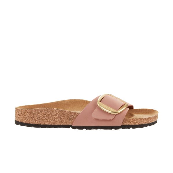 Madrid Big Buckle Old Rose Nubuck Leather - Image 2