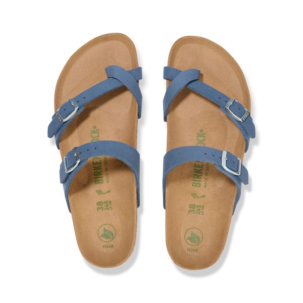 Mayari Vegan Elemental Blue Synthetic Soft Birki - Image 3
