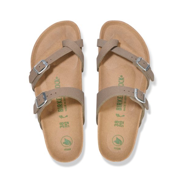 Mayari Vegan Synthetic Soft Birki Grey Taupe - Image 3