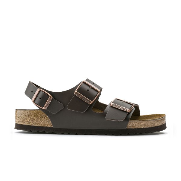 Milano Dark Brown Smooth Leather - Image 2
