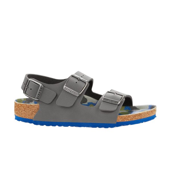Milano Kids Grey/Multicolour Camo Birko-Flor - Image 2