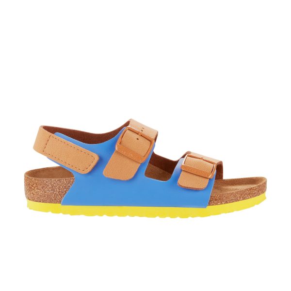 Milano Kids Caramel/Ultra Blue Birko-Flor - Image 2