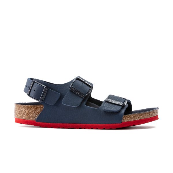 Milano Kids Desert Soil Blue Red Sole Birko-Flor - Image 2