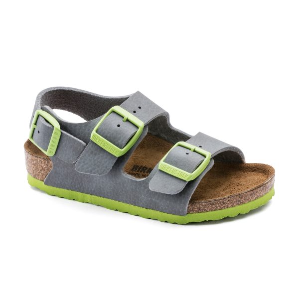 Milano Kids Desert Soil Grey Green Birko-Flor