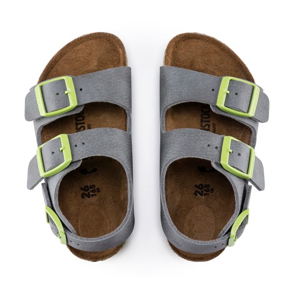 Milano Kids Desert Soil Grey Green Birko-Flor - Image 3
