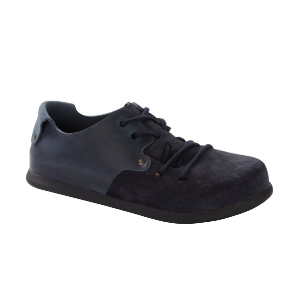 Montana Night Blue Natural/Suede Leather