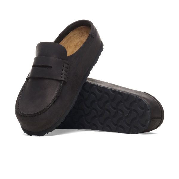 Naples Wrapped Black Oiled Leather - Image 4