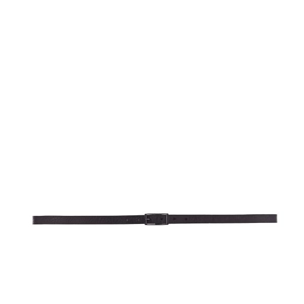 Ohio Black Grained Leather 20mm One Size - Image 3