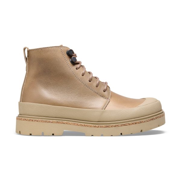 Prescott Womens Taupe Natural Leather - Image 2