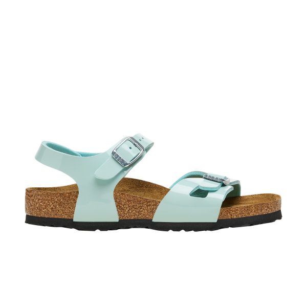 Rio Kids Patent Surf Green Birko-Flor Patent - Image 2