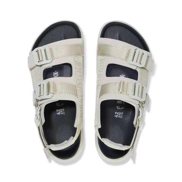 Shinjuku Mineral Grey Nubuck Leather/Textile - Image 3