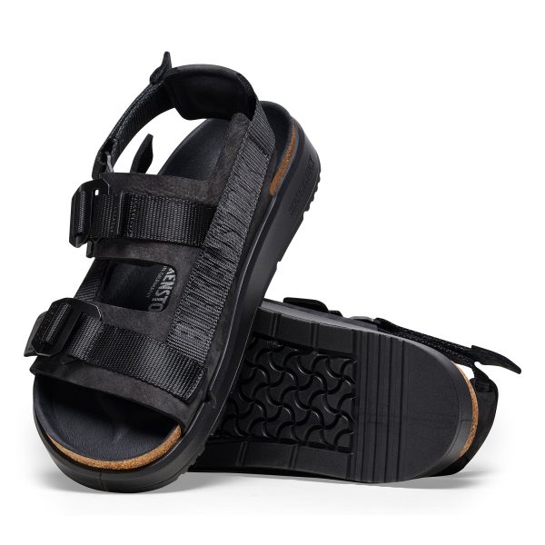 Shinjuku Black Natural Leather/Textile - Image 4