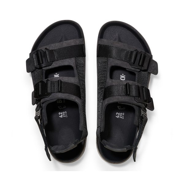 Shinjuku Black Natural Leather/Textile - Image 3