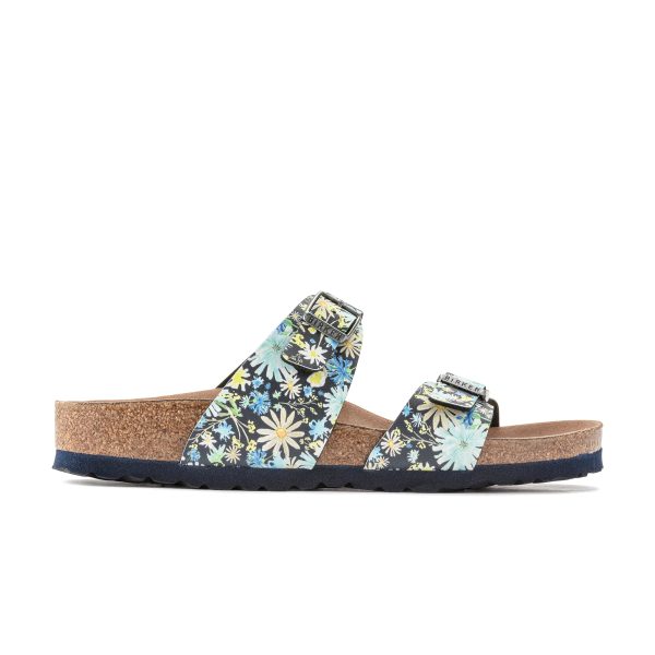 Sydney Vegan Summer Floral Blue Birko-Flor - Image 2