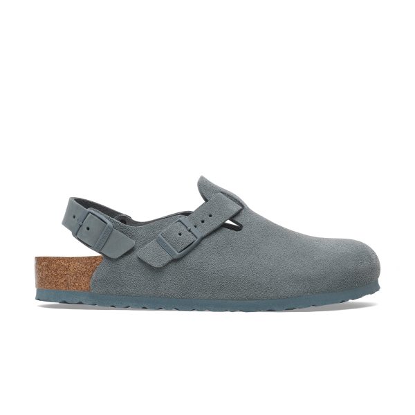 Tokio Basalt Grey Suede Leather - Image 2