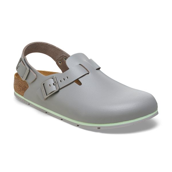 Tokio Pro Grey PU Coated Natural Leather