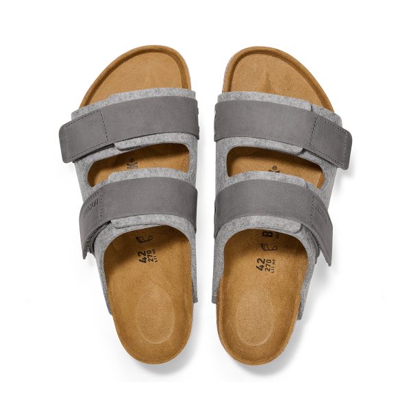 Uji Authentic Felt Light Grey Oiled Leather/Felt - Image 3