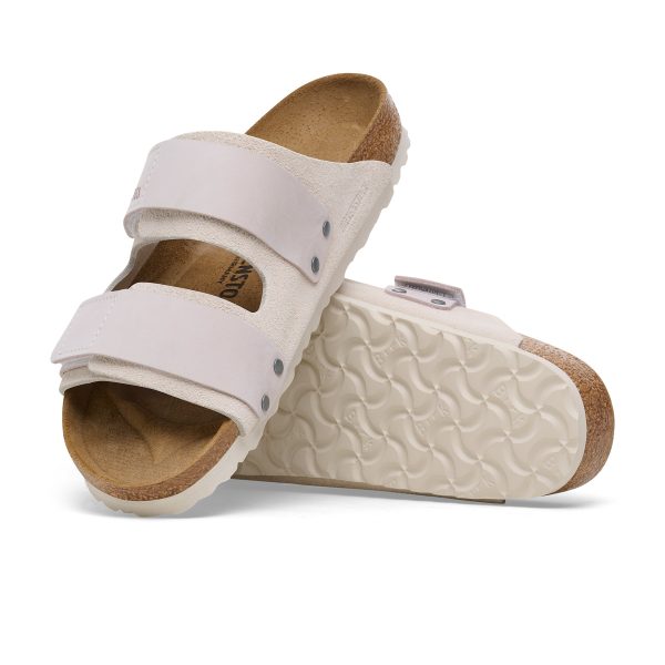Uji Antique White Suede/Nubuck Leather - Image 4