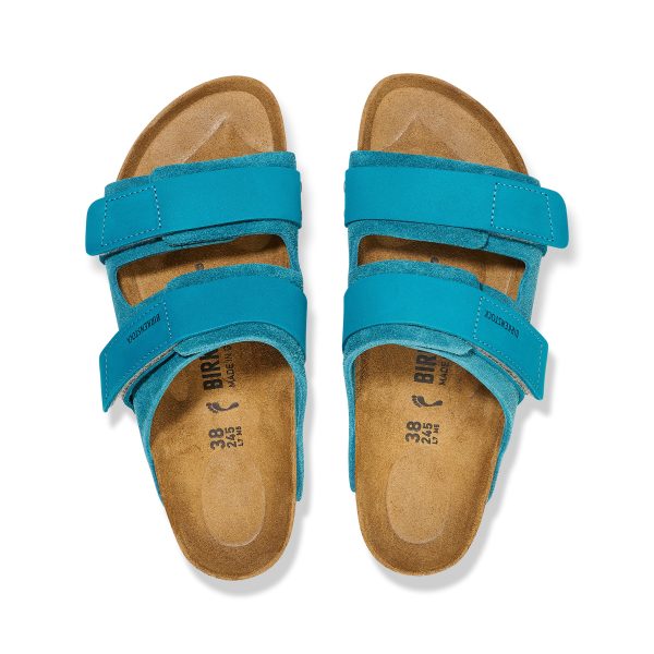 Uji Deep Turquoise Suede/Nubuck Leather - Image 3