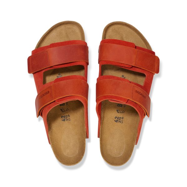 Uji Rust Brown Suede/Nubuck Leather - Image 3