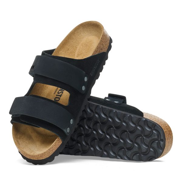 Uji Black Suede/Nubuck Leather - Image 4