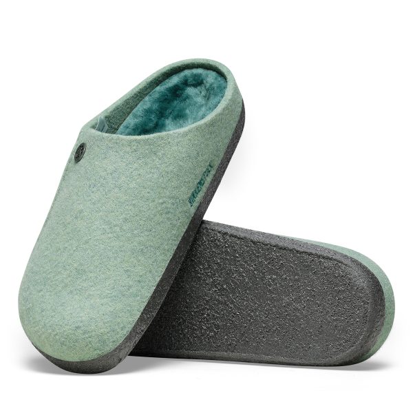 Zermatt Shearling Matcha Wool Felt - Image 4