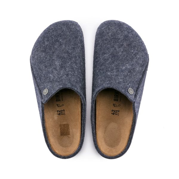 Zermatt Dark Blue Wool Felt - Image 3