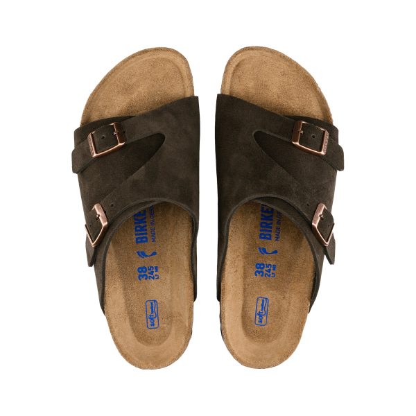 Zurich SFB Mocca Suede Leather - Image 3