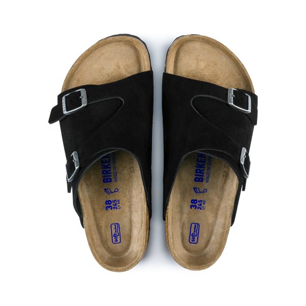 Zurich SFB Black Suede Leather - Image 3