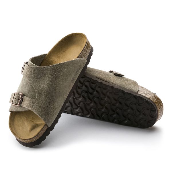 Zurich SFB Taupe Suede Leather - Image 4