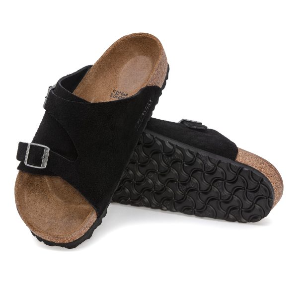 Zurich Black Suede Leather - Image 4