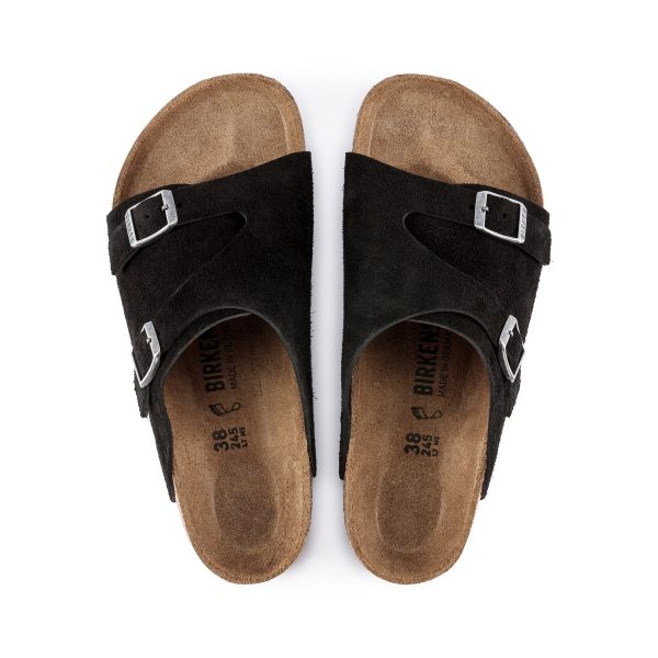 Zurich Black Suede Leather - Image 3