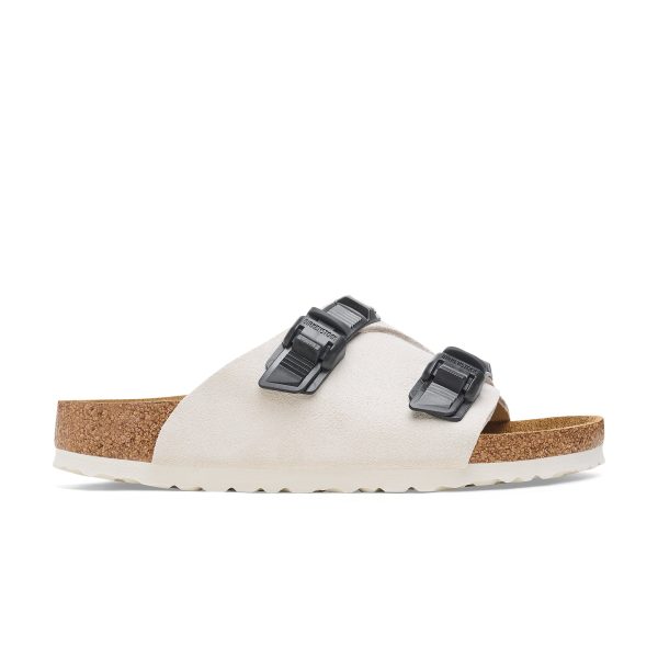 Zurich Tech Antique White Suede Leather - Image 2