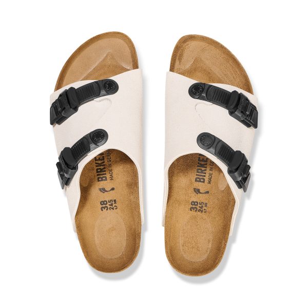 Zurich Tech Antique White Suede Leather - Image 3